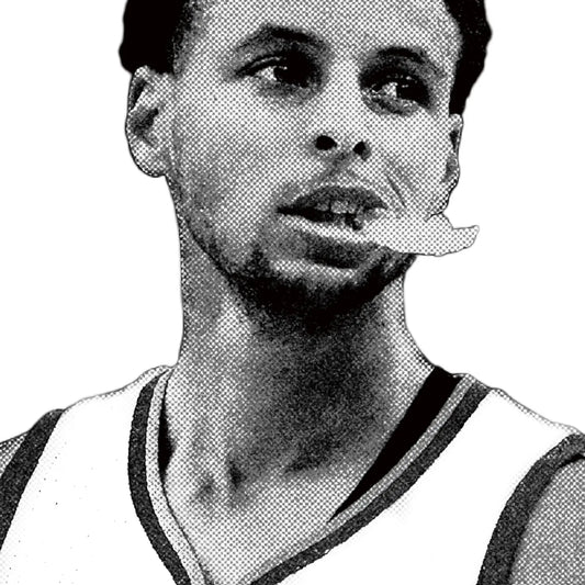 Stephen Curry White Tee