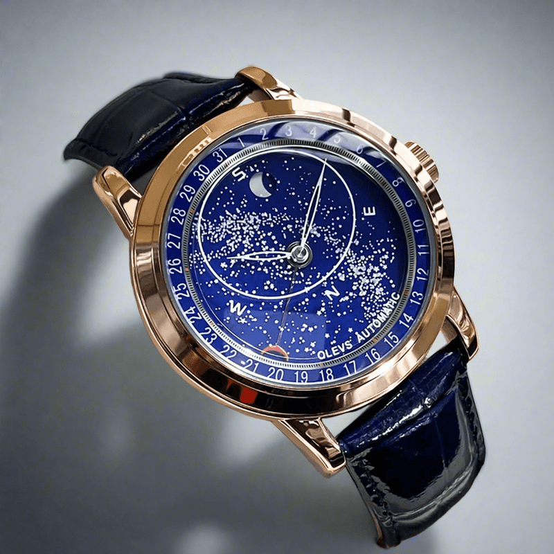 Shark & Sapphire Celestial Orbit Automatic