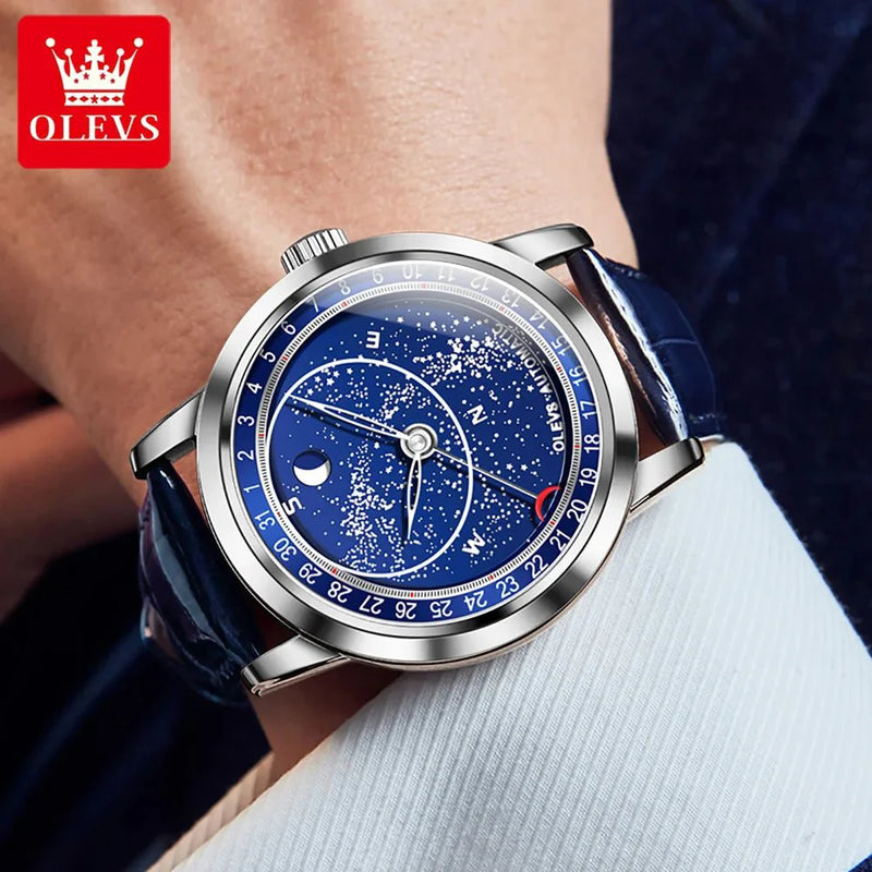 Shark & Sapphire Celestial Orbit Automatic