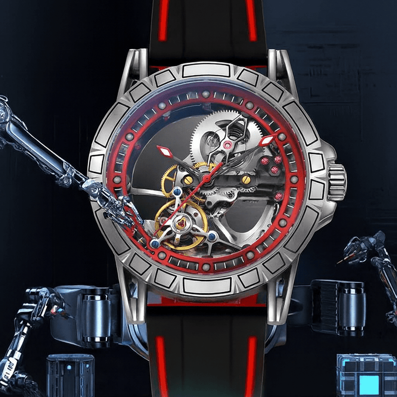 Shark & Sapphire Luminary Skeleton Automatic