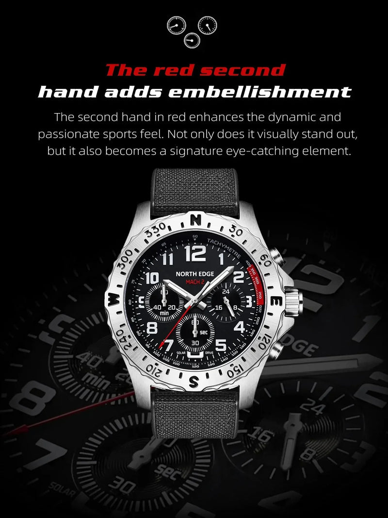 Solar Aviator Chrono - Mach 2 Edition