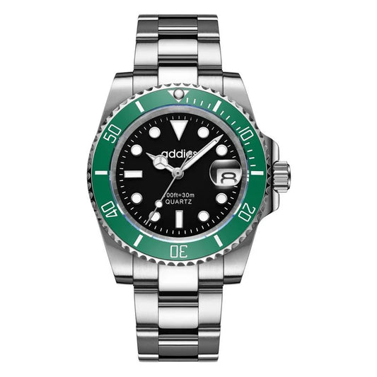 TitanX Elite Men's Quartz Sport Watch – Luxury 30M Waterproof Stainless Steel Dive Timepiece | Relógio Masculino